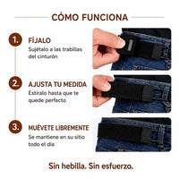 ✅2X1 en Cinturón Invisible Sin Hebilla + ENVÍO GRATIS!🔥